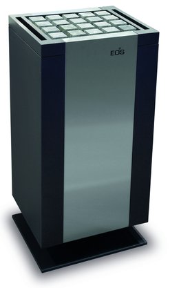 Электрическая печь для сауны Mythos S 35 - Антрацит и нержавеющая сталь
