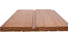  Вагонка Pino Premio 15 x 140 из термированной сосны.