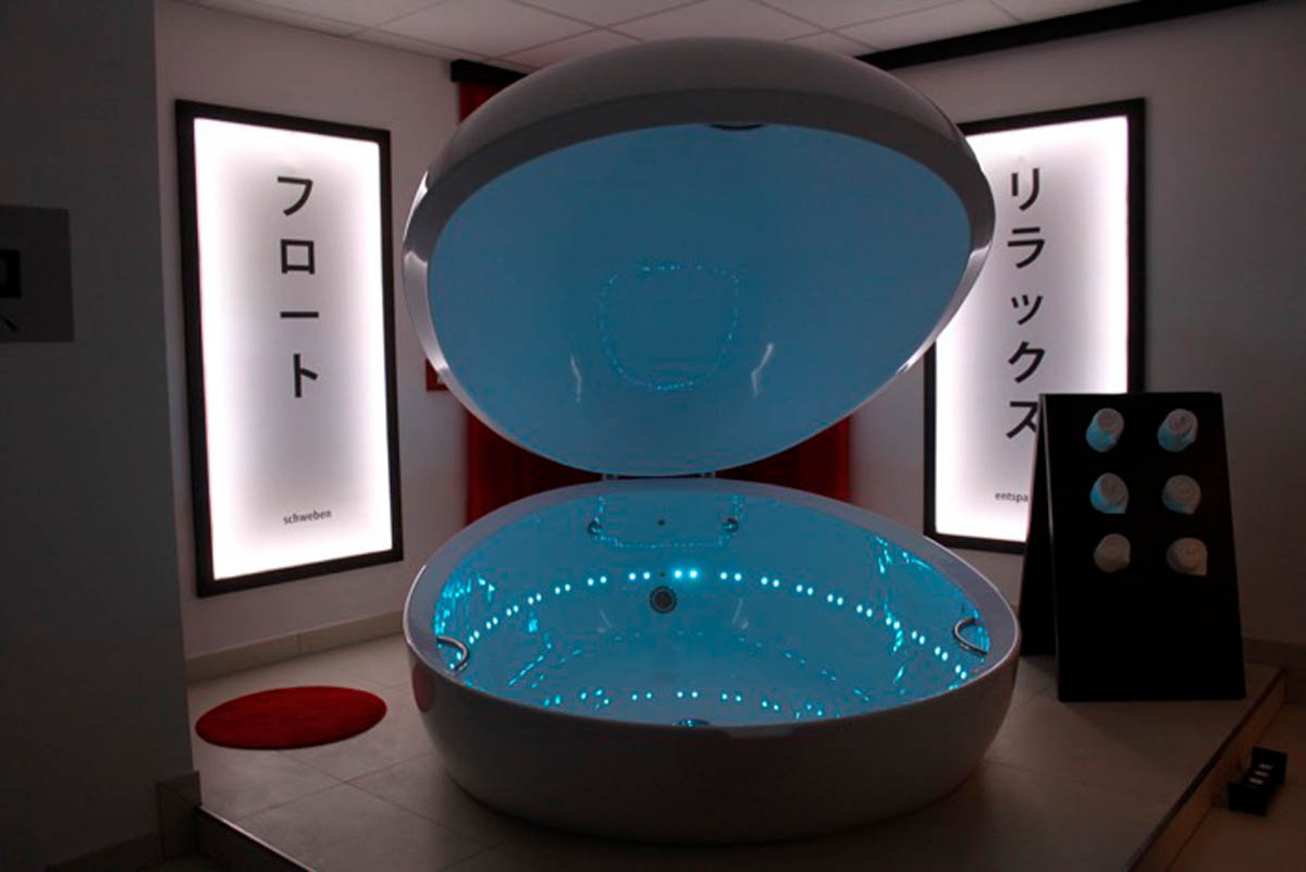 Капсула для сеанса невесомости и сенсорной депривации Floa SPA