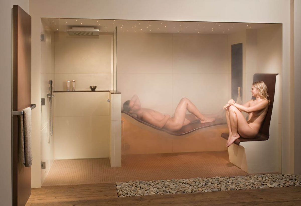 Домашняя СПА зона в облицовке из керамики Sommerhuber SPA ceramic, Австрия