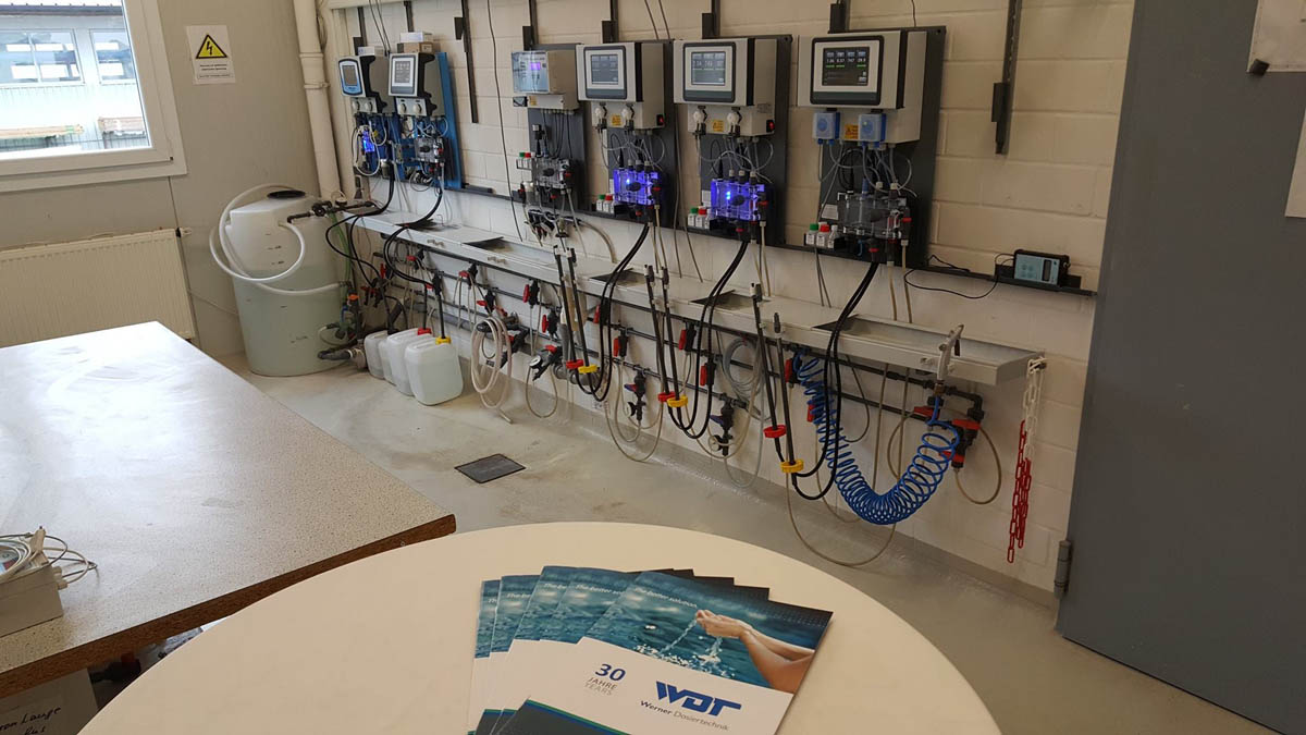 Завод в германии WDT Werner Dosiertechnik GmbH оборудование для СПА зоны